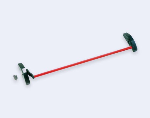 BARRA ANTIPÂNICO PUSH VERMELHA