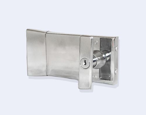 FECHADURA CROMADA COM CHAVE